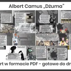 Bohaterowie „Dżumy” – ludzie w obliczu epidemii, od doktora Rieux po Tarrou. Ich postawy ukazują walkę z chorobą i absurdalnym losem.
