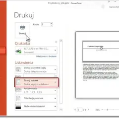 Jak wydrukować prezentację PowerPoint: krok po kroku do perfekcyjnego druku
