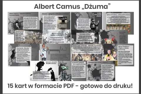 Bohaterowie „Dżumy” – ludzie w obliczu epidemii, od doktora Rieux po Tarrou. Ich postawy ukazują walkę z chorobą i absurdalnym losem.