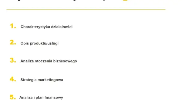 Kluczowe elementy biznesplanu: charakterystyka, opis produktu, analiza otoczenia, strategia marketingowa i analiza finansowa.