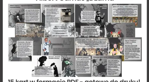 Bohaterowie „Dżumy” – ludzie w obliczu epidemii, od doktora Rieux po Tarrou. Ich postawy ukazują walkę z chorobą i absurdalnym losem.