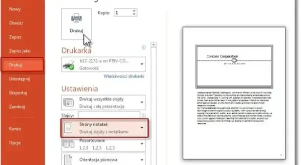 Jak wydrukować prezentację PowerPoint: krok po kroku do perfekcyjnego druku