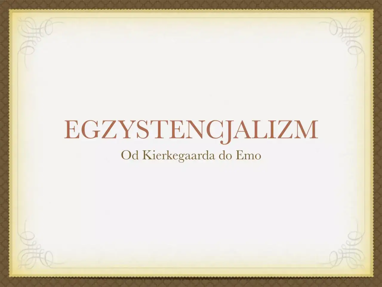 Egzystencjalizm - Czym jest? Wolność, wybór, odpowiedzialność
