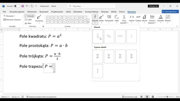 Jak napisać wzór w PowerPoint – łatwe sposoby na profesjonalne wzory matematyczne